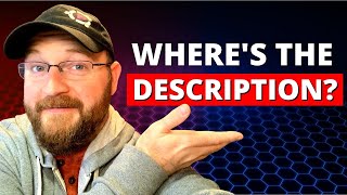 How To View Description On YouTube [upl. by Eihcir]