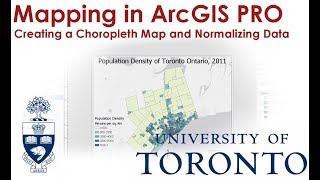 Mapping in ArcGIS Pro Making A Choropleth Map and Normalizing Data [upl. by Emanuele]