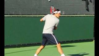 Roger Federer Backhands in Slow Motion [upl. by Yreneh]