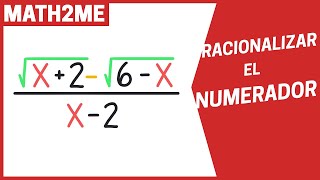 Racionalización del numerador  Ejercicio 1 [upl. by Benedix]