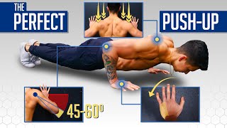 The Perfect PushUp To Build Muscle AVOID THESE MISTAKES [upl. by Kafka]