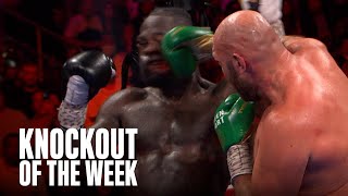 Every Angle of Tyson Fury Knocking Out Wilder in 3rd Final Bout of Trilogy  KNOCKOUT OF THE WEEK [upl. by Carmita]