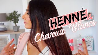 CHEVEUX BLANCS amp COLORATION Végétale Henné  Mes Astuces ✨🌿 [upl. by Rubbico]