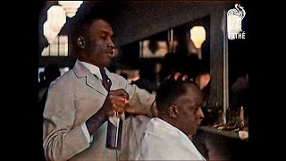 1930s Harlem in Color 4K 60fps [upl. by Yrdnal]