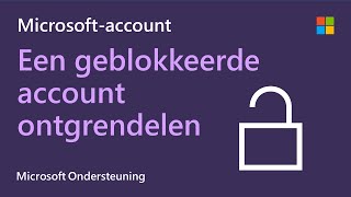 Een geblokkeerde Microsoftaccount ontgrendelen  Microsoft [upl. by Standish]