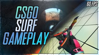 Free To Use CSGO Surfing Gameplay 1080p 60fps [upl. by Akire]