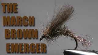 The March Brown Emerger  Fly Tying with Geoff Johnston [upl. by Burkitt]