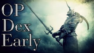 Dark Souls 3 Powerful Dexterity Build Early  AGS 10 [upl. by Ameer303]