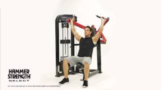 Hammer Strength Select Shoulder Press [upl. by Leshia]