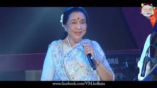 ASHA BHOSLE LIVE IN CONCERT  MUJHKO HUI NA KHABAR  VM Media Coverage 14012019  HD 1080 [upl. by Aikrehs]