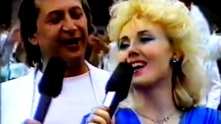 Lepa Brena i Miroslav Ilic  Zivela Jugoslavija  Dan mladosti  Beograd 1985 [upl. by Tebzil797]