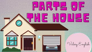 Las partes de la casa en inglés  Test  Parts of the House  Valery English [upl. by Suoiradal901]