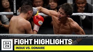 HIGHLIGHTS  Inoue vs Donaire World Boxing Super Series Bantamweight Final [upl. by Arukas]