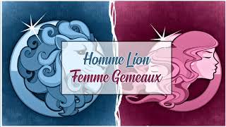 Homme Lion ♌ Femme Gémeaux ♊  Compatibilité Amoureuse Astrologique [upl. by Giddings]