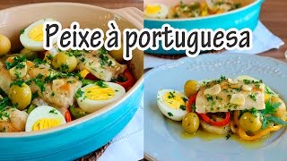 PEIXE À PORTUGUESA I Receitas e Temperos [upl. by Ingmar697]