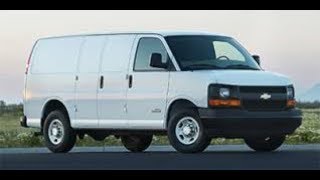 Chevy Express amp GMC Savana Van  Radiator Replacement [upl. by Volnak354]