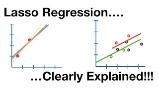 Regularization Part 2 Lasso L1 Regression [upl. by Ewell384]