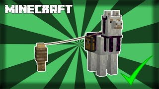 HOW TO TAME A LLAMA IN MINECRAFT 115 [upl. by Anna]