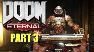 DOOM Eternal Walkthrough  Part 3  Cultist Base [upl. by Caritta7]