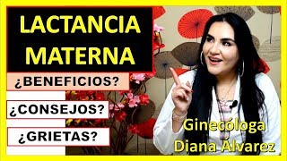 LACTANCIA MATERNA POR GINECOLOGA DIANA ALVAREZ [upl. by Ecad]