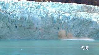 Sights and Sounds of the Sea Calving Glaciers [upl. by Hubing]