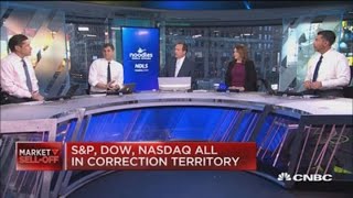 Dow drops 1100 points continues fastest 10 drop in history [upl. by Arratahs]