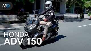 2020 Honda ADV 150 Review  Beyond the Ride [upl. by Aicsila997]