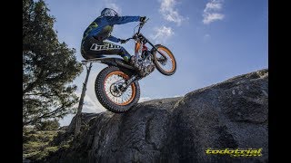 Prueba comparativa Montesa Cota 4RT 2017 260 y Race Replica [upl. by Yretsym]