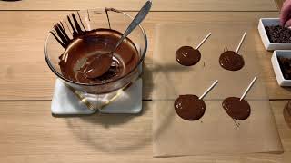 Chocolate Lollipop Recipe Video [upl. by Shulamith]