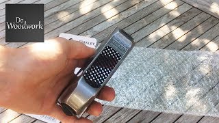 Stanley Surform Pocket Plane Unboxing  First Test [upl. by Ettedualc]