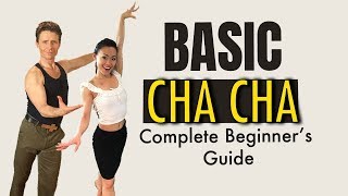 Basic Cha Cha TOP TEN STEPS amp Routine [upl. by Ranice]