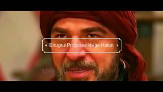 Ertugrul Proposes Ilbilge Hatun I Dirilis Ertugrul [upl. by Fawne]