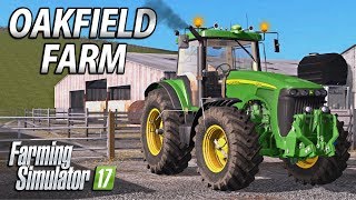 Farming Simulator 17 Timelapse  Lone Oak Farm Episode 5 SILAGE [upl. by Onafets962]