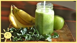 EAT  Banana Kale Smoothie Recipe [upl. by Shirley]