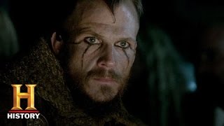 Vikings Floki and Athelstans Religious Conflict Season 3 Episode 6  History [upl. by Enitsenre]