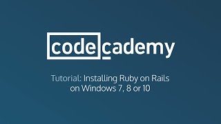 Install Ruby on Rails on Windows 7 8 or 10 in 3 Minutes [upl. by Ahsiel]