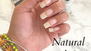 Natural Nail Care Routine  Tips on Growth and Maintenance [upl. by Nosittam]