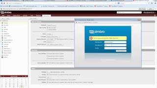 Zimbra password reset [upl. by Dever]