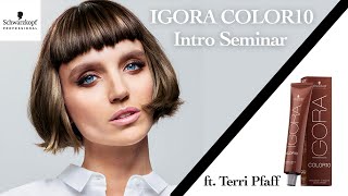 An Introduction to our Igora 10 Color Chart  Schwarzkopf Professional USA [upl. by Monty758]