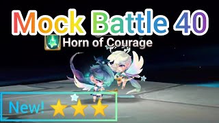 Mock Battle 40  Horn and Arrow  Summoners War [upl. by Miuqaoj]