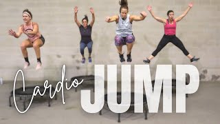 35 MIN Trampoline CARDIO Workout  JUMPSPORT Rebounder  Plus Strength  Core [upl. by Lennie]