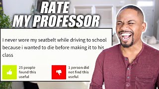 TOP 30 Funniest RATE MY PROFESSOR Reviews  Alonzo Lerone [upl. by Ecnerat]