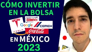 Como Invertir en la Bolsa México 2023 CREA TU PORTAFOLIO [upl. by Faun]