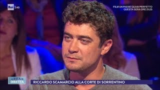 Intervista a Riccardo Scamarcio  La Vita in Diretta 11102017 [upl. by Aynat933]