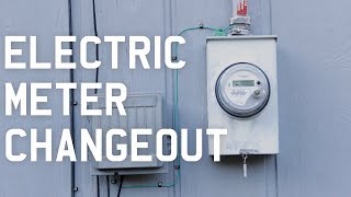 Electric Meter Changeout [upl. by Michiko]