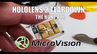 NEVER SEEN BEFORE Microsoft Hololens 2 Teardown [upl. by Efioa]