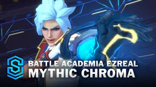 Mythic Battle Academia Ezreal Wild Rift Skin Spotlight [upl. by Malley566]