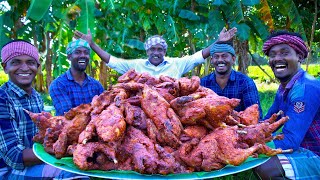 FULL CHICKEN FRY  Yummy Fried Chicken Recipe Cooking in Village  Healthy Country Chicken Recipes [upl. by Magnus]