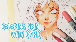 How To Color Skin with COPIC ★ slow tutorial [upl. by Iznyl]