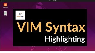 VIM Syntax Highlighting [upl. by Acissey]